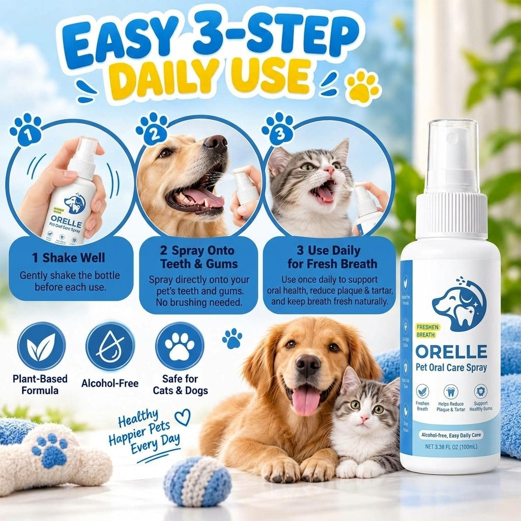 Orelle Pet Oral Care Spray